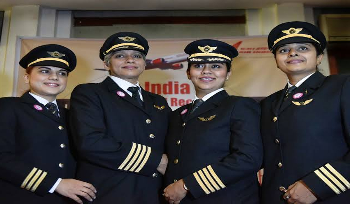 Air India operates all women crew to mark International Women day