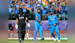 India Vs New Zealand: Virat’s terrific 95 makes India won, Shami won Player of the match