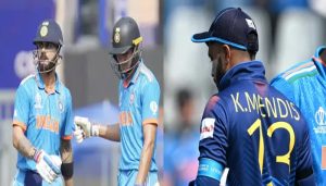  India Vs Sri Lanka: Rohit takes off early, Gill-Kohli takes score to 100 after 16 overs