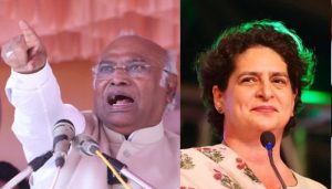 Telangana Assembly polls: Kharge, Priyanka to address four public meetings in Telangana today