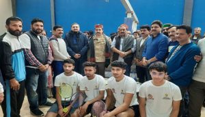 Construction work of synthetic athletic track will be completed soon in Noorpur: Vikramaditya Singh