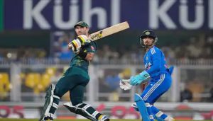 Ind vs Aus T20Is: Maxwell equals Rohit Sharma with record ton and leads Australia to thrilling victory