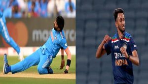 World Cup 2023: Injured Hardik Pandya ruled out of upcoming matches, Prasidh Kishna named as replacement