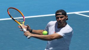 Rafael Nadal trains in Kuwait ahead of comeback at Brisbane International 2024