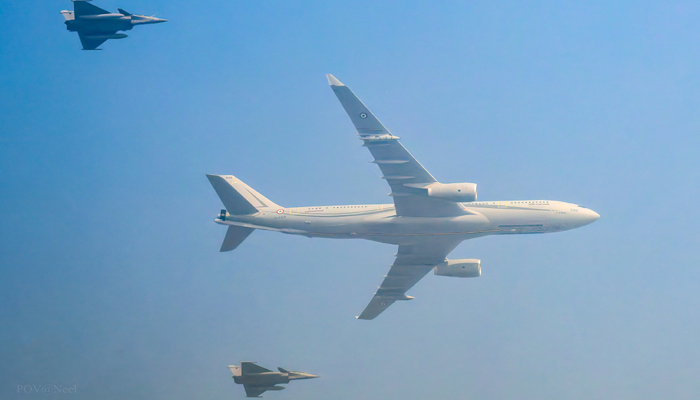 R-Day flypast spectacle: 54 aircraft including Rafel, Sukhoi, Jaguar & Tejas roar skies