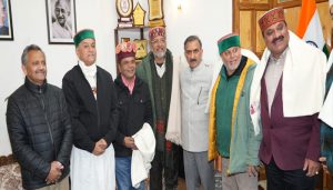 Nana Patekar, Rajpal Yadav call on Himachal CM Sukhu