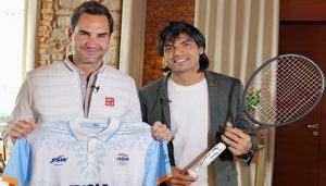 Neeraj Chopra meets Roger Federer, says ‘It’s a dream come true for me’