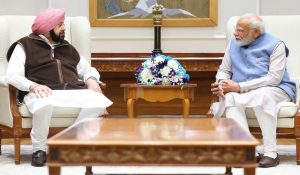 Former Punjab CM Captain Amarinder Singh met with Prime Minister Modi, said – discussed the situation in Punjab, according to sources, discussed about Akali Dal alliance