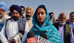 Politics On Farmers Protest:-SAD MP Harsimrat Kaur Badal Urges Punjab Govt. To give MSP On 23 Crops As Promised