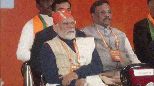 BJP’s two-day national convention-PM Modi Told party will have to increase 370 votes at every booth, Start 100 Days Campaign