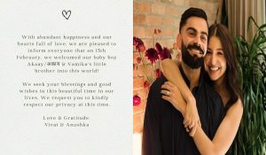 Virat-Anushka welcomes Baby Boy: Friends from film fraternity shower best wishes