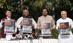 Congress marks BJP govt’s ten years as ‘Anyay Kall”, releases black paper, PM Modi hits back