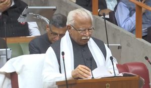 Haryana CM proposes State Budget of Rs 1.89 lakh crore