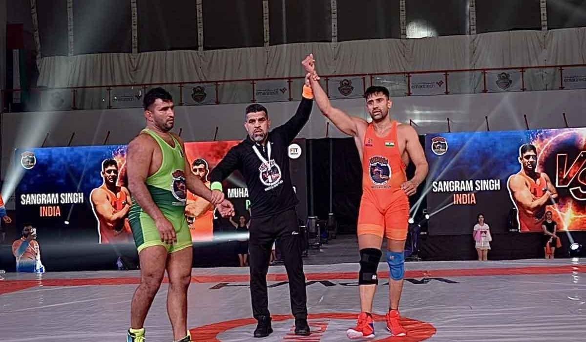 Dubai International Pro Wrestling Championship Indian wrestler