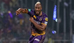 Andre Russell becomes second bowler to complete 100 IPL wickets for KKR