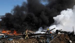 Israel launches air strike in Hezbollah stronghold in Lebanon