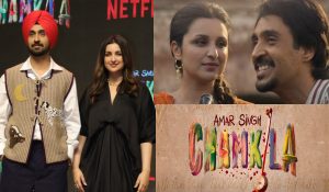 Parineeti back from London, attends ‘Amar Singh Chamkila’ trailer launch in Mumbai