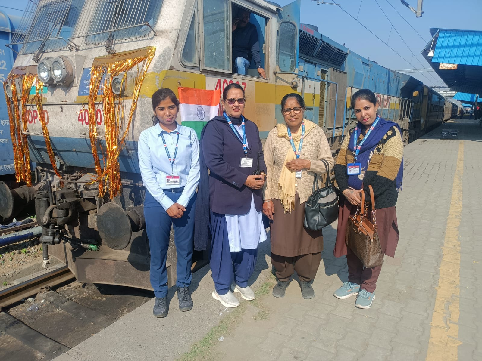 International Women’s Day : Ferozeshah railway station operated by wholly women crew