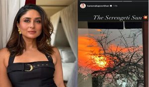 Kareena Kapoor shares sneak peek of ‘Serengeti Sun’ from vacation