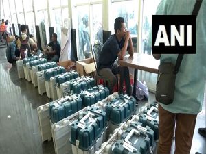Meghalaya gears up for LS polls as EVMs dispatched to polling stations in West Garo hills