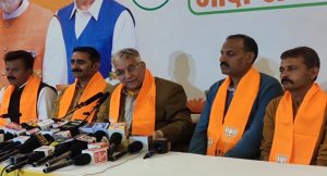 “Congress did not release MPLAD funds for public welfare, development in Shimla”: HP BJP