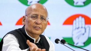 Congress leader cum Advocate Abhishek Manu Sighvi challenge rule of declaring victory by draw