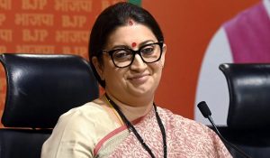 Union Minister Smriti Irani holds roadshow in Amethi ahead of filing her nomination