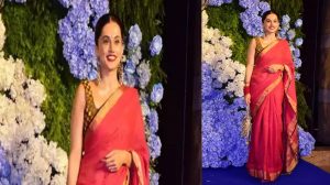 Taapsee Pannu makes first public appearance post wedding with Mathias Boe