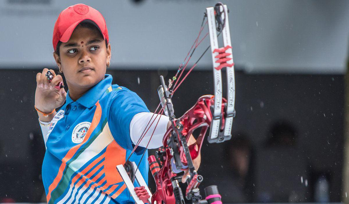 Jyothi Surekha India's fourth gold medal wins women's compound competition