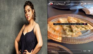 Maanvi lives it up with ‘Munna Bhai MBBS’ lines: ‘Khavanu, peevanu majja ni life’
