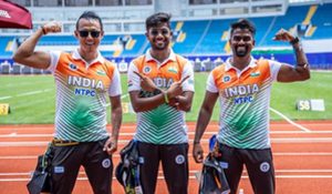 India win men’s recurve team gold against Korea olympic champion in Archery WC