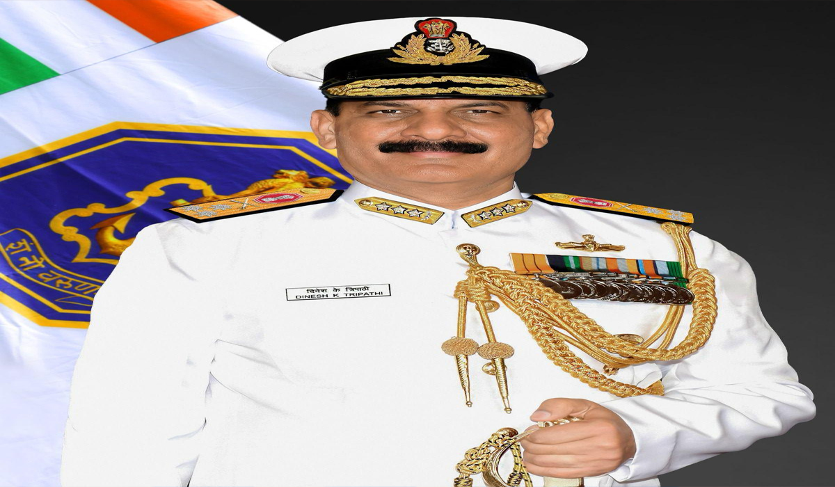 Next Navy Chief Vice Admiral Dinesh Tripathi assume post april 30