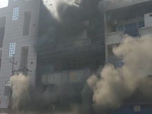 Delhi: Massive fire breaks out at plastic factory in Narela’s Bhorgarh Industrial Area