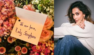 “To our hero”: Deepika Padukone receives flowers from ‘Singham 3’ team