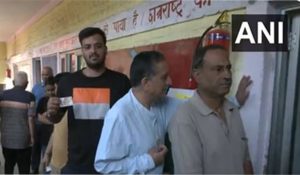 Migrant Kashmiri Pandits voted from their constituency