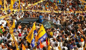 Kejriwal’s road show in Kurukshetra: tells his relationship with Pehova