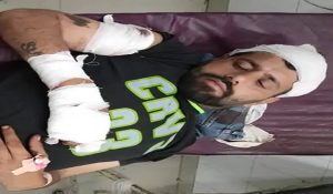 Miscreants attacked on a young man with sharp weapons Ludhiana, seriously injured got 50 stiches