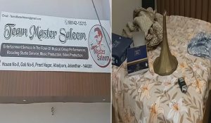 Thieves stole Rs. 50 Thousand cash from the house-cum-office of Sufi singer Master Saleem in Jalandhar