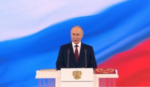 Vladimir Putin sworn in as Russia’s president for record fifth term