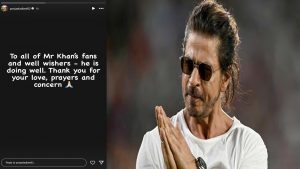He is doing Well: SRK’s manager Pooja Dadlani gives health update of King Khan