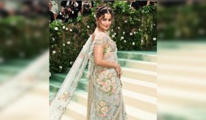 Alia attends MET Gala in Sabyasachi saree
