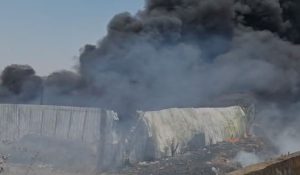 Baddi: Fire broke out in the scrap yard of industry, fire bregade reaches the spot