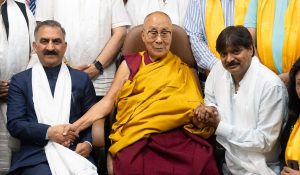 Dharamshala: Himachal President Sukhwinder Sukhu meets Dalai Lama