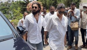 Ranveer Singh “Doting husband and Caring Father-to-be” couple casts their vote