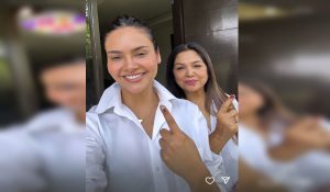 Esha Gupta casts her vote, urges the rest of Delhi to ‘come on’