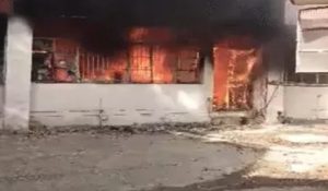 Panipat: Massive fire breaks out in Post office, documents burnt in ashes