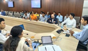 Drone monitoring at crucial polling centers in Gurugram
