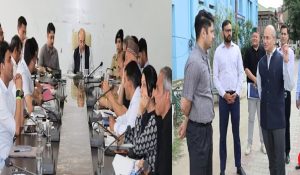 CEO Himachal inspects election arrangements in Mandi, checks counting centers and strong room