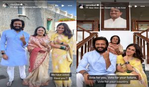Riteish, Genelia cast their votes in Latur, urge people to ‘vote for your future’