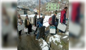 Himachal: Remotest polling station set up at over 2,800 metres